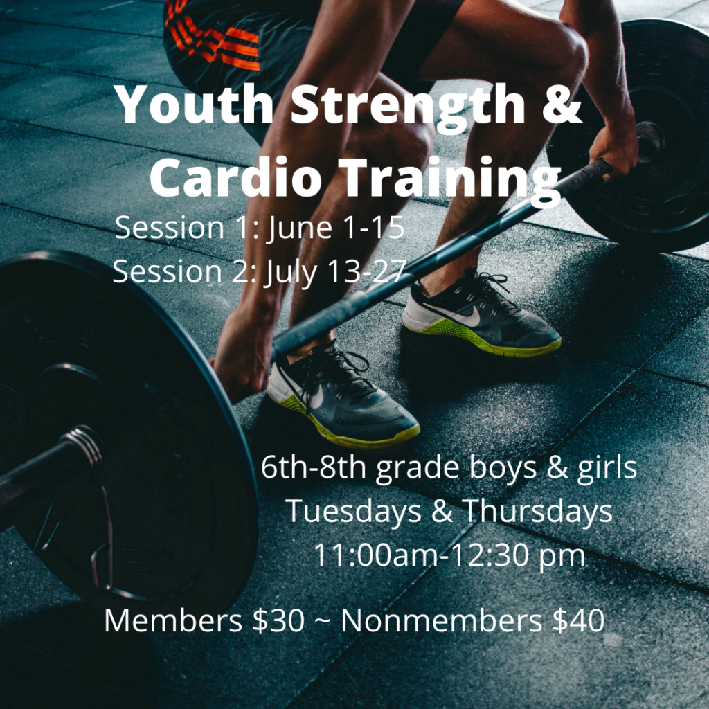 Summer Youth Strength & Cardio Registration - Belle Fourche Rec Center